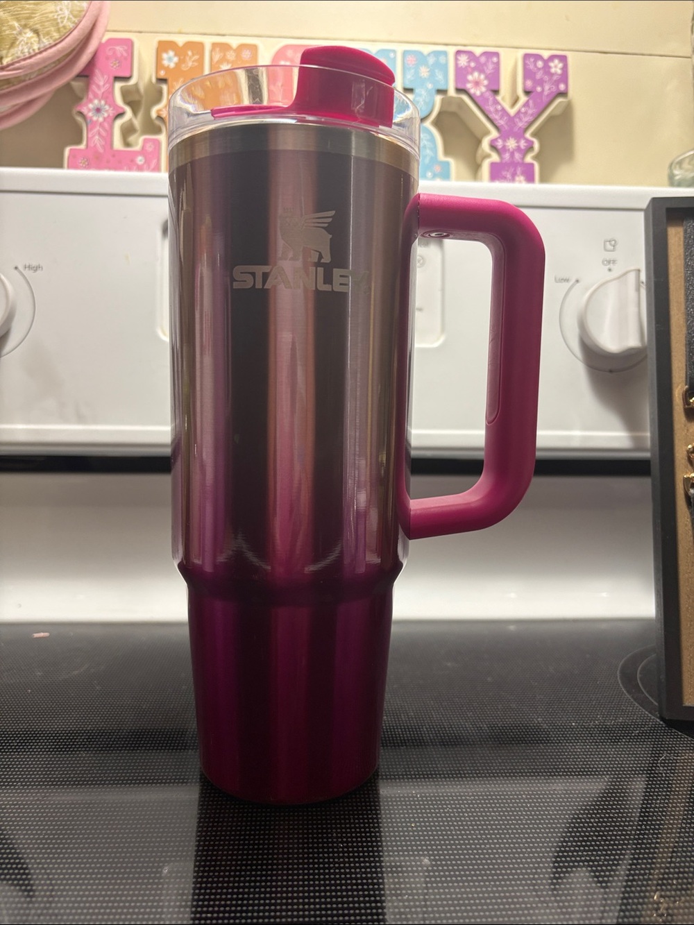 pink gradiant 30 oz stanley